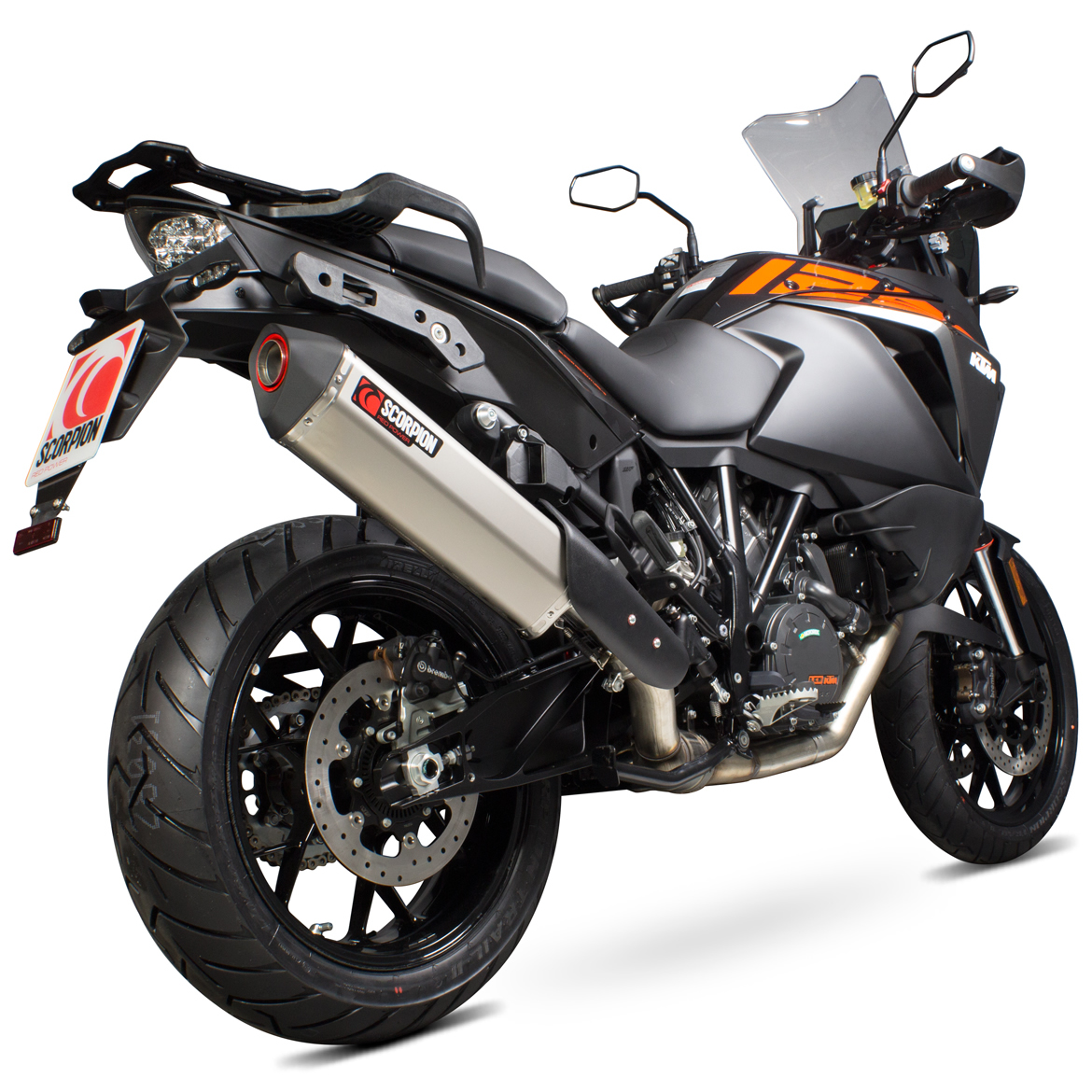 Scorpion Serket Titanium Exhaust KTM 1290 Super Adventure 2015 2020